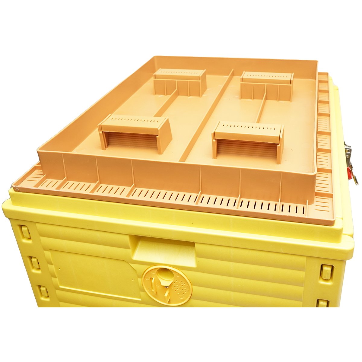 Stup albine din plastic pentru 4 rame 600x510x355mm